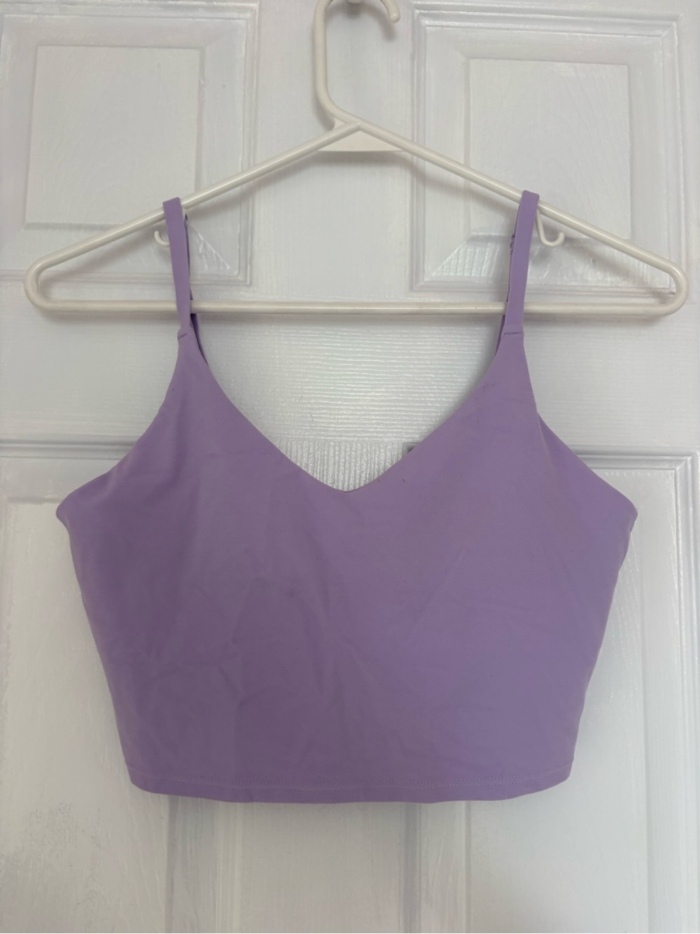 Athleta Lilac Cropped Tank Top